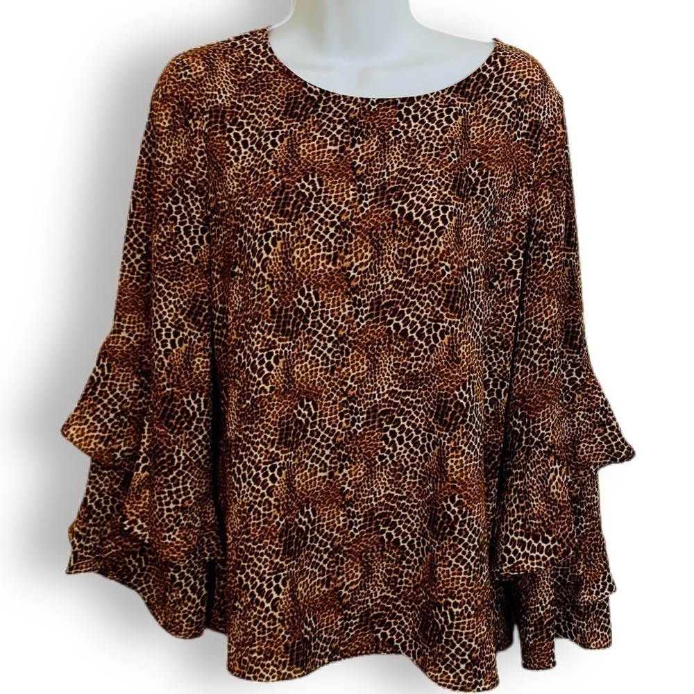 Animal printed Top